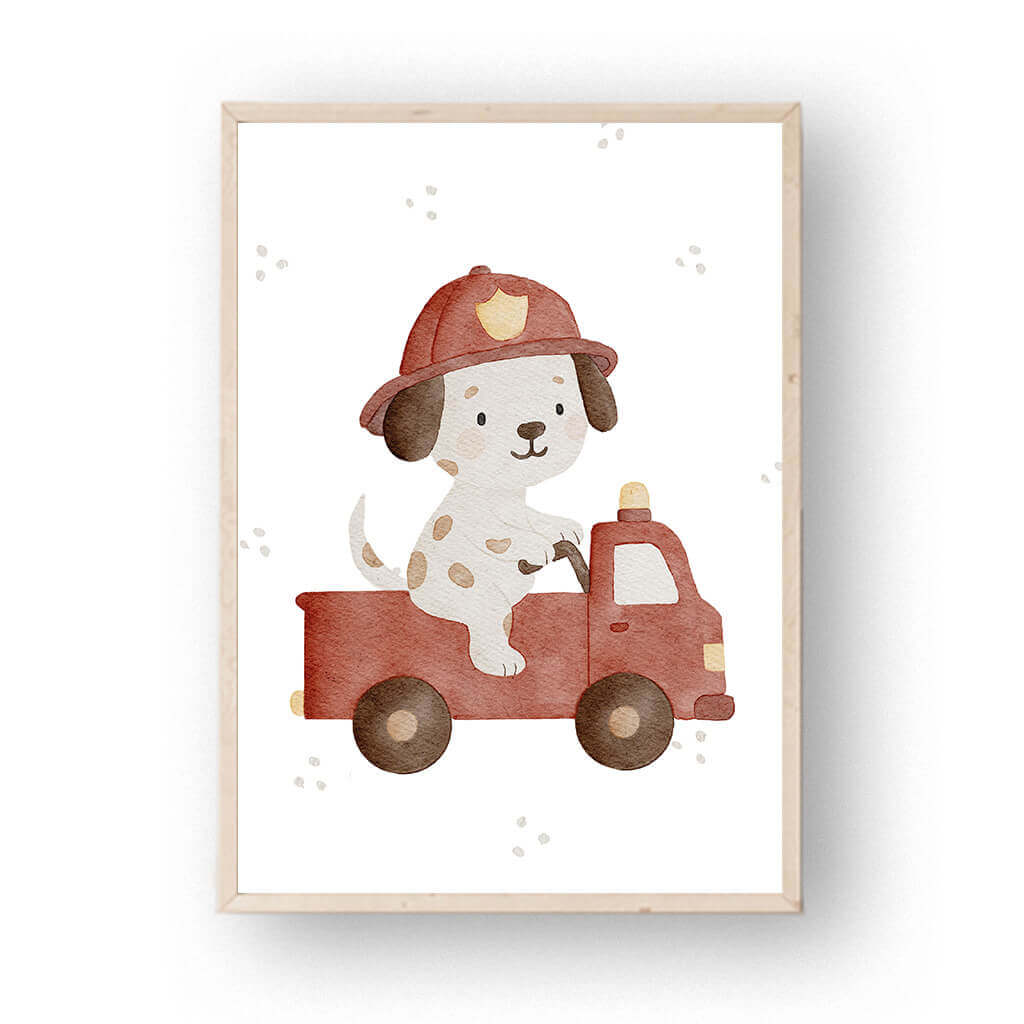 Poster Feuerwehrdalamtiner A4 A3 – print