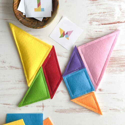 Tangram ab 3 Jahre – zum Ausdrucken [Digital]