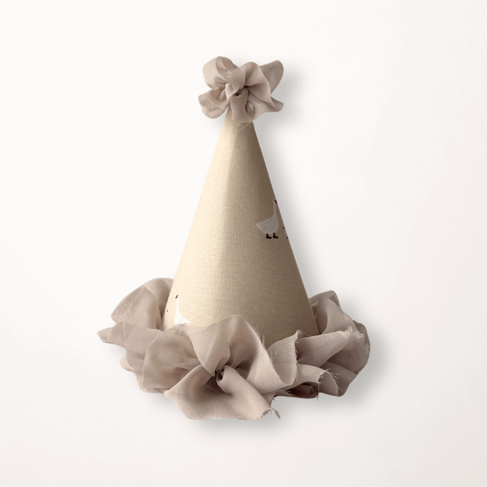 Kleine Freude Set Gänse - Party Hut & Ballon – Bild 3