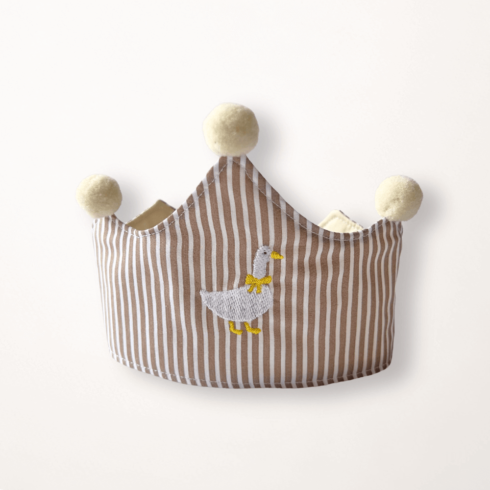 Festlicher Moment Set Streifen Stick - Party Krone & Ballon – Bild 5