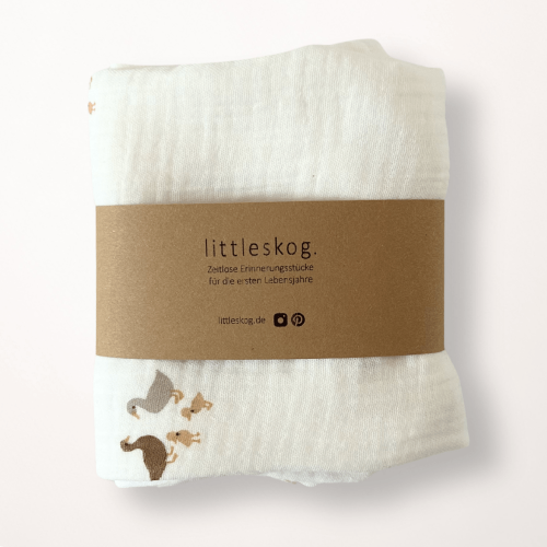 Musselin Tuch Gänse – Spucktuch